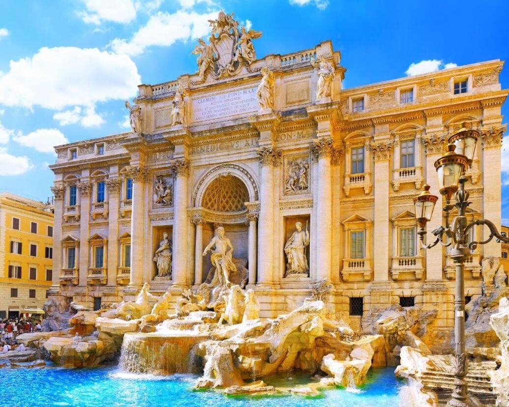 Stylish Apartment Rome Air Conditionig Wifi Tv 50 Metro 4 Minutes Away Eksteriør billede